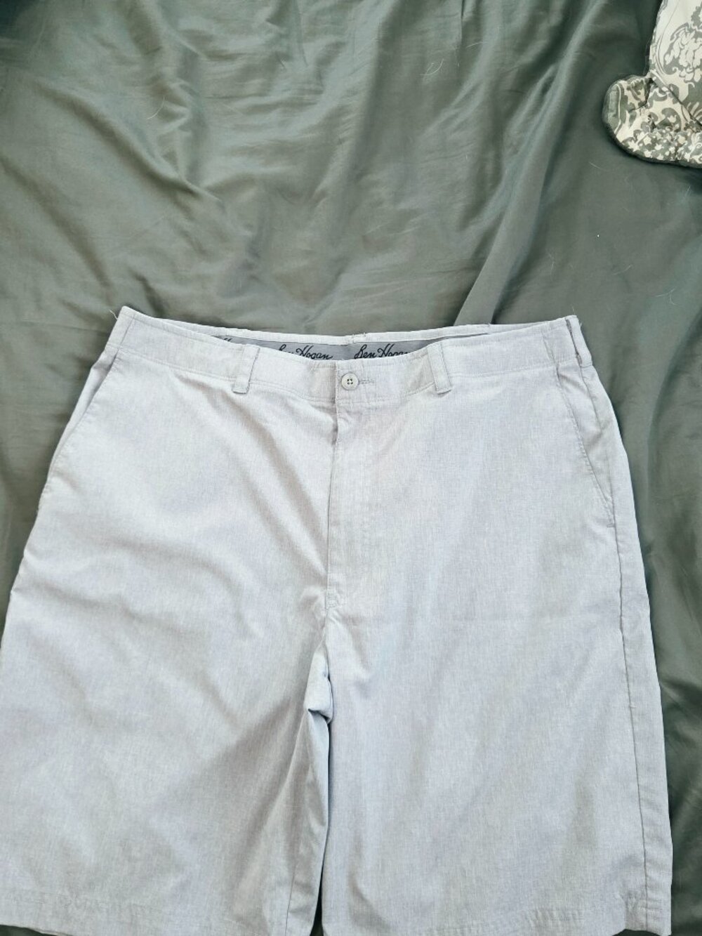 Mens golf shorts grey ben Hogan size 38